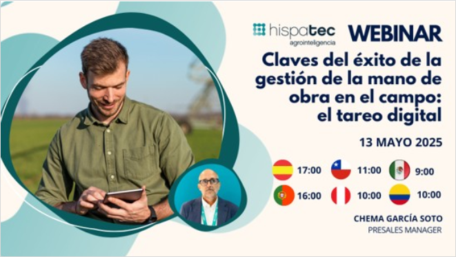 Webinar  - Claves del éxito de la gestión de la mano de obra en el campo: el tareo digital